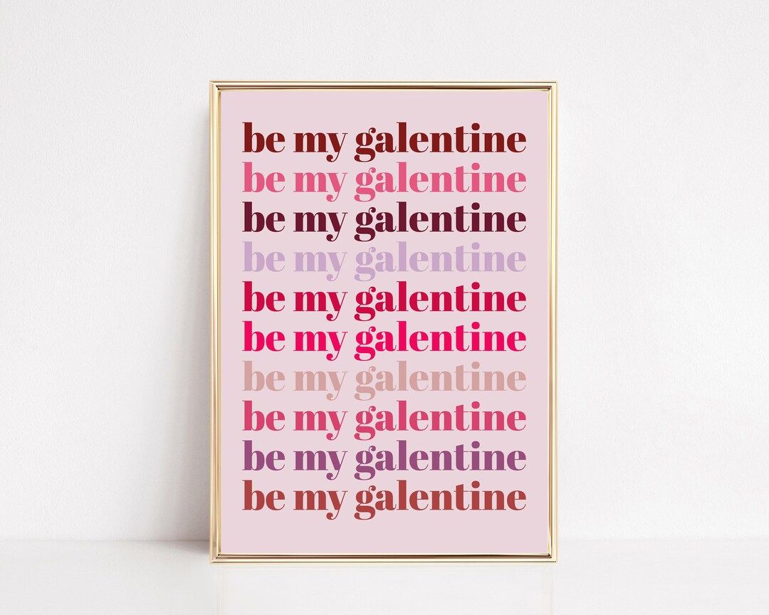 Bądź moim znakiem Galentine