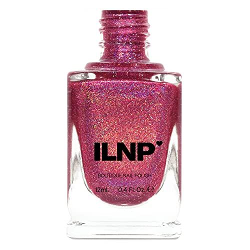 ILNP Paige Berry Pink Holographic Polish