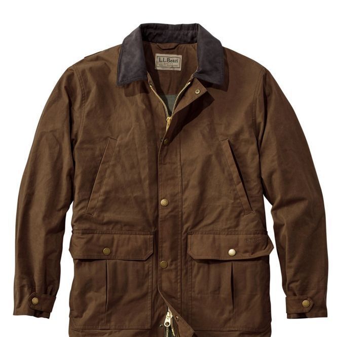 Double L Waxed-Cotton Upland Coat 