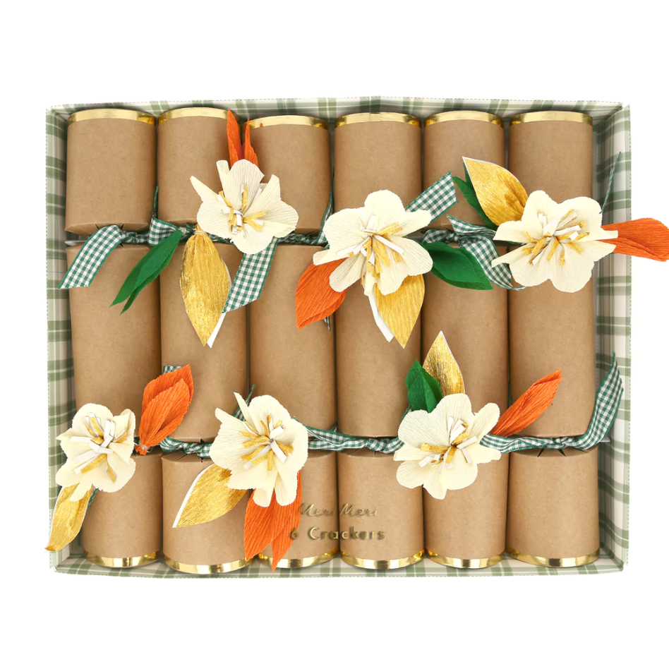 Fall Flower Crackers