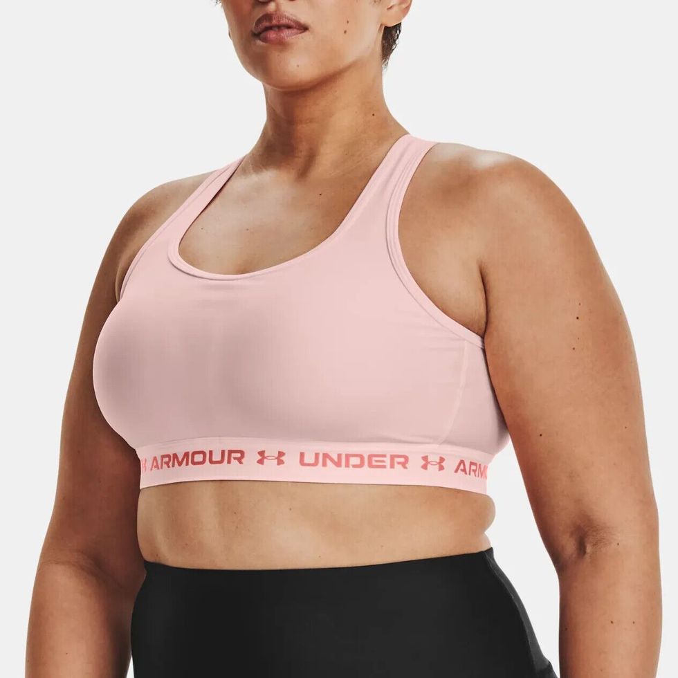 Under armour Crossback Top High Support Pink