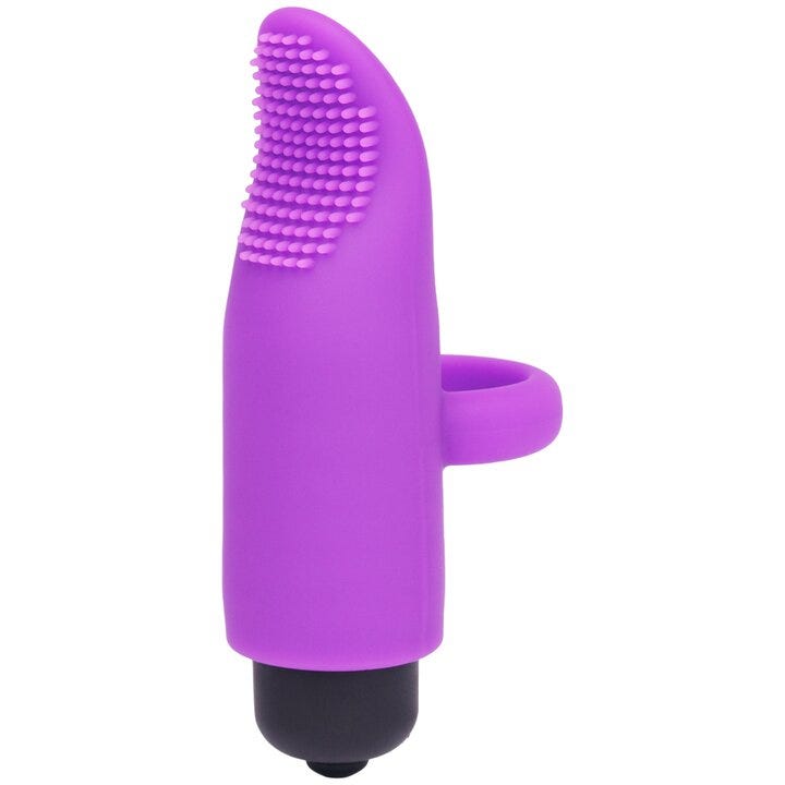 Passion Pointer Purple Silicone Finger Vibrator