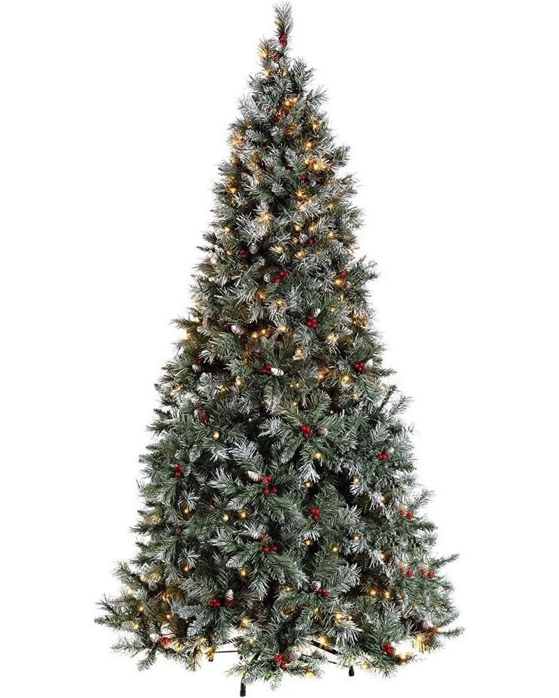 Pre-Lit Scandinavian Blue Spruce Christmas Tree