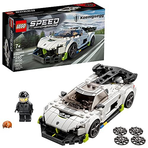 LEGO Speed Champions Koenigsegg Jesko 76900 Building Toy Set for Kids, Boys, and Girls Ages 7+ (280 Pieces)