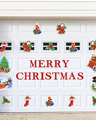 Christmas Garage Door Decor