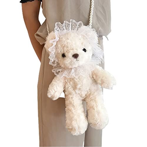 Cute Lolita Teddy Bear CrossBody Shoulder Bag