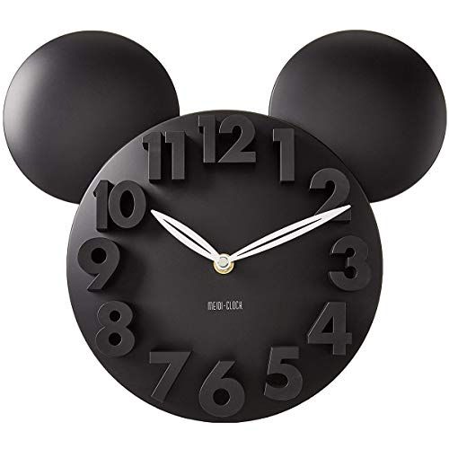 Mickey Mouse Big Digit 3D Wall Clock