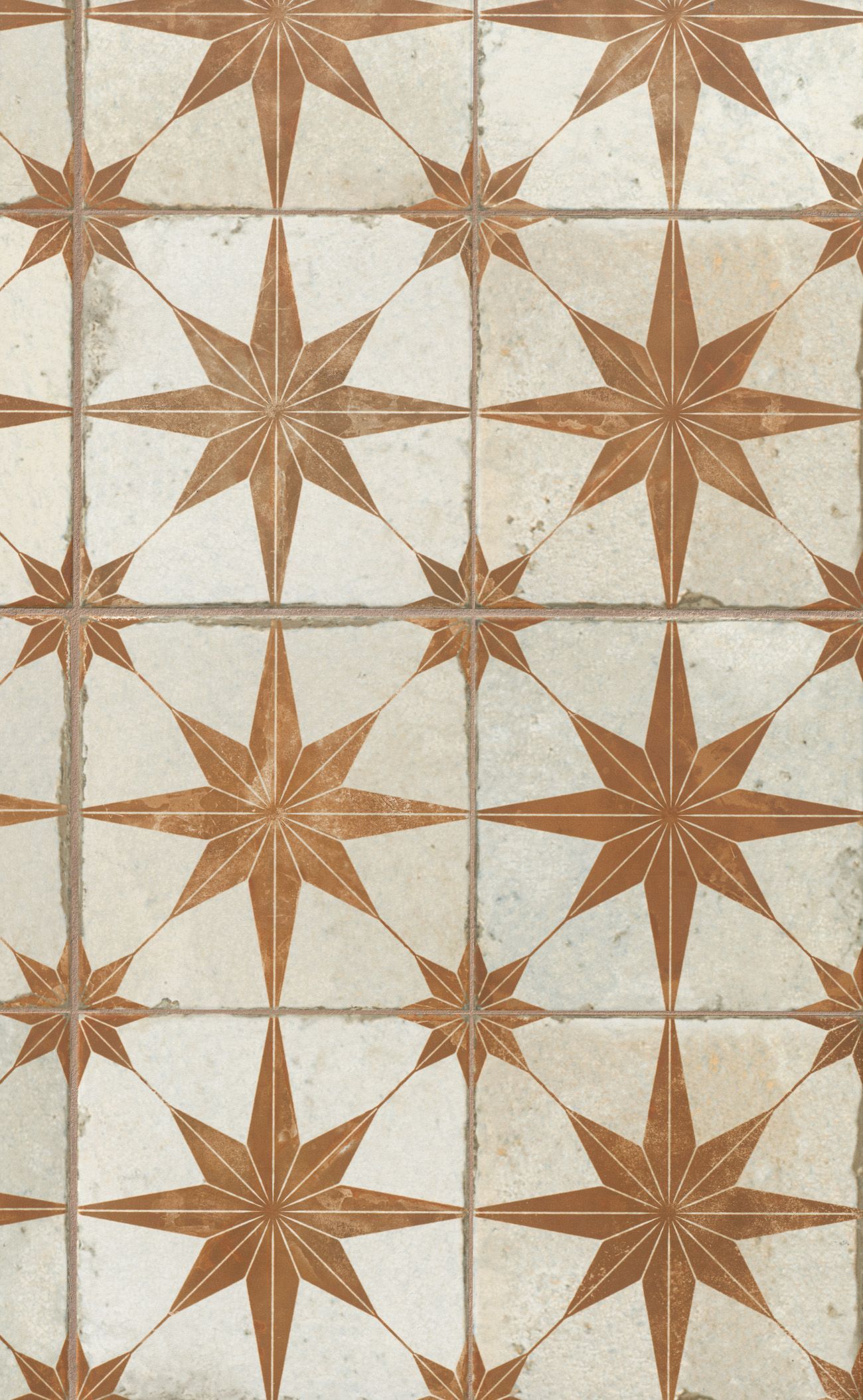 Star Oxide Ceramic Wall and Floor Tile - 18 x 18 in.