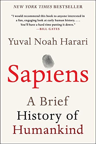 <i>Sapiens: A Brief History of Humankind</i> by Yuval Noah Harari