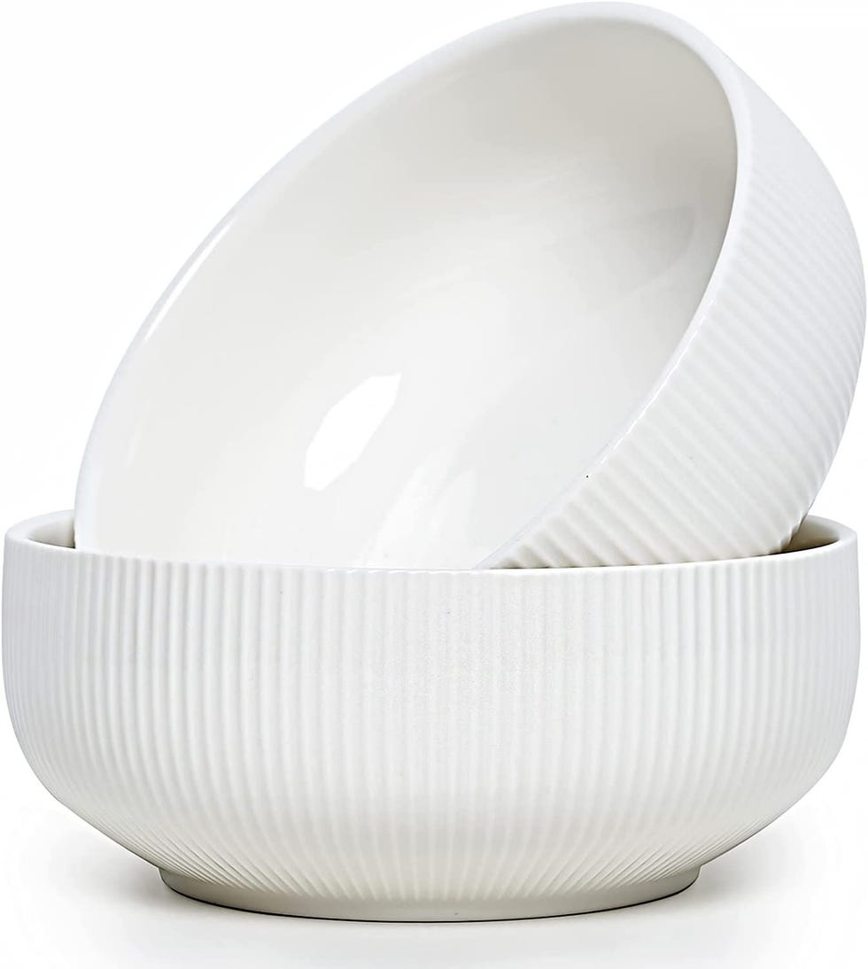 Ceramic Salad Bowls, Set of 2 Ceramic Salad Bowls, Set of 2