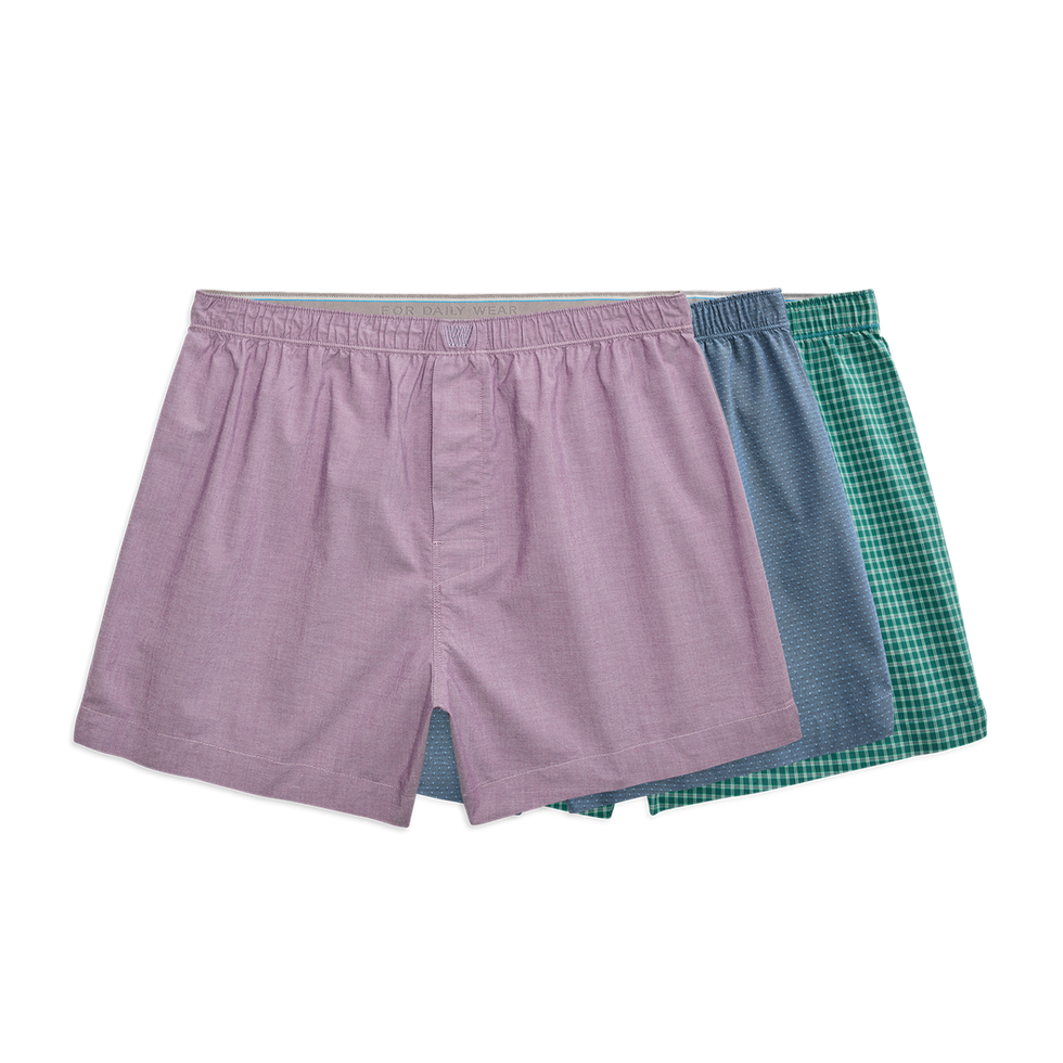 3-Pack 24/7 Woven Boxers