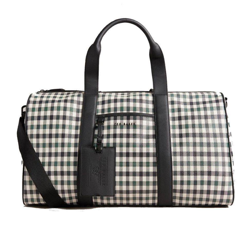 Ted Baker Invess House Check PU Holdall