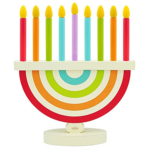 Hanukkah Children's Wooden Menorah 