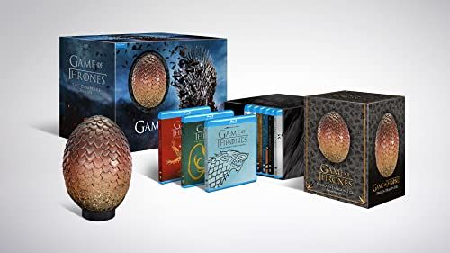 Game of Thrones: The Complete Series with Dragon Egg [Blu-ray] [2019] [2022] [Region Free] – Amazon Exclusive