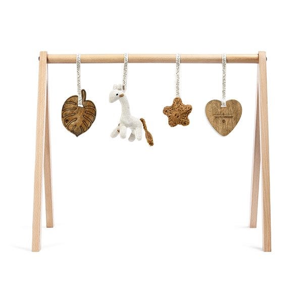 Wooden Baby Play Gym & Charms Set 