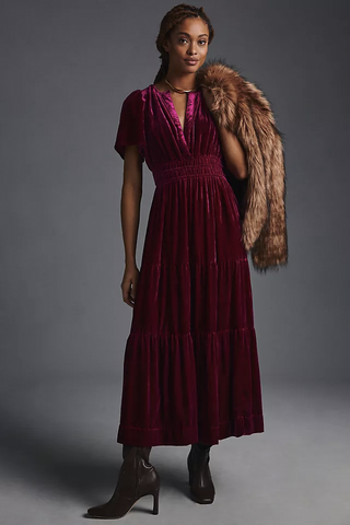 The Somerset Maxi Dress: Velvet Edition, £148