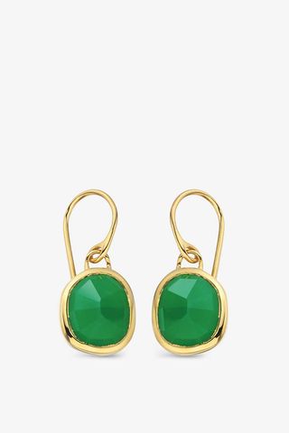 Siren gold-plated earrings 