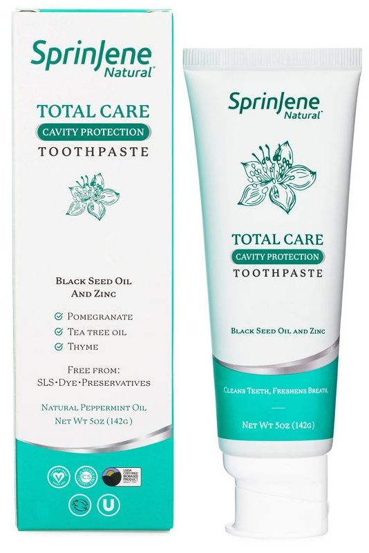 Sprinjene Natural Total Care Cavity Protection Toothpaste