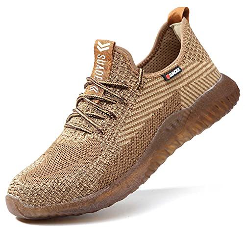 Safety Shoes For Women Men Work Sneakers Protective Shoes Air