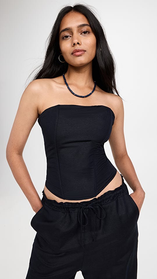 Zara tube corset top  Diva ife kloset - Catlog