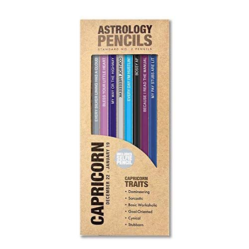 Astrology Pencil Set: Capricorn