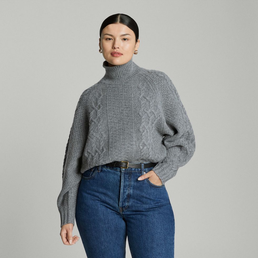 The Felted Merino Cable Sweater