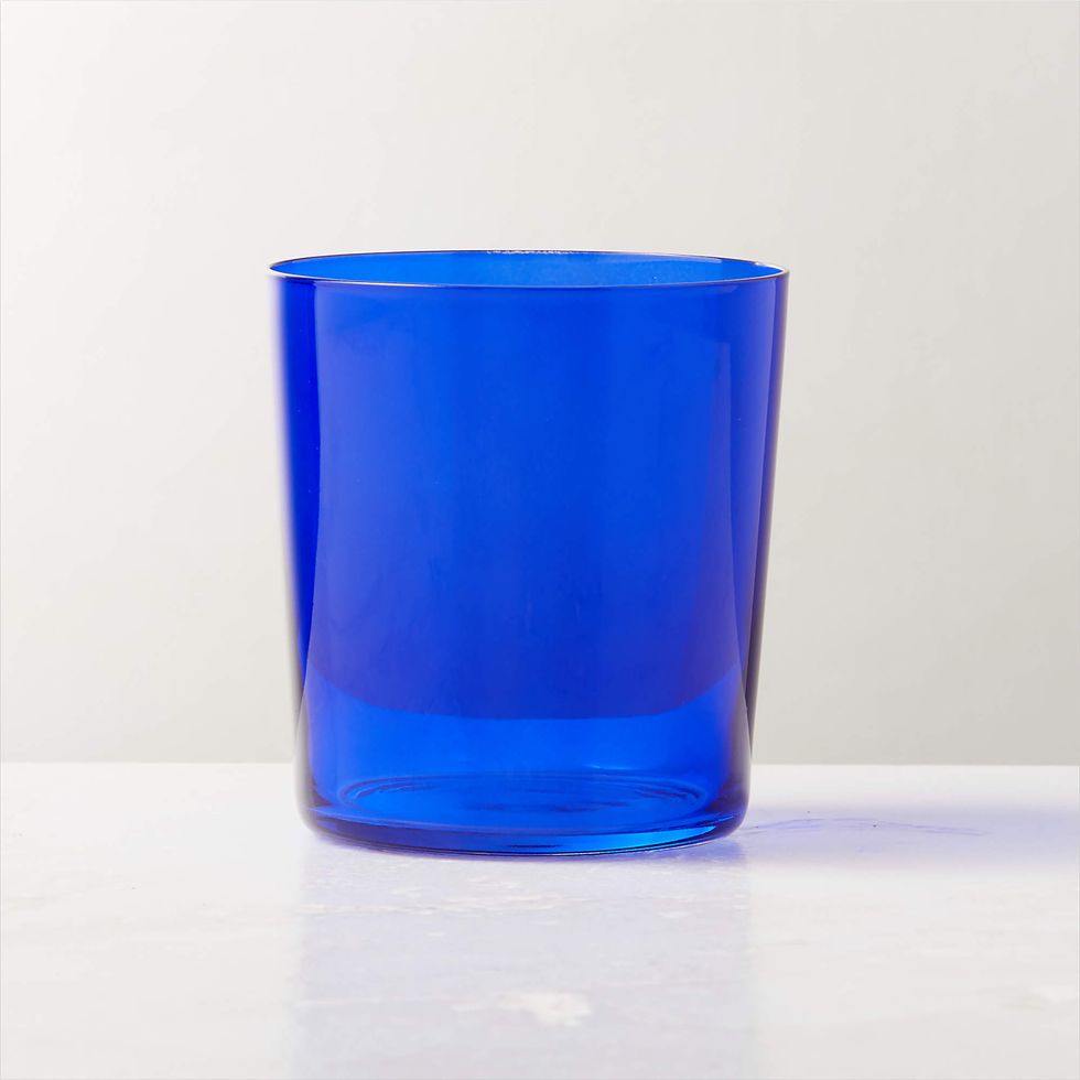 Marta Cobalt Double Old-Fashioned Glass