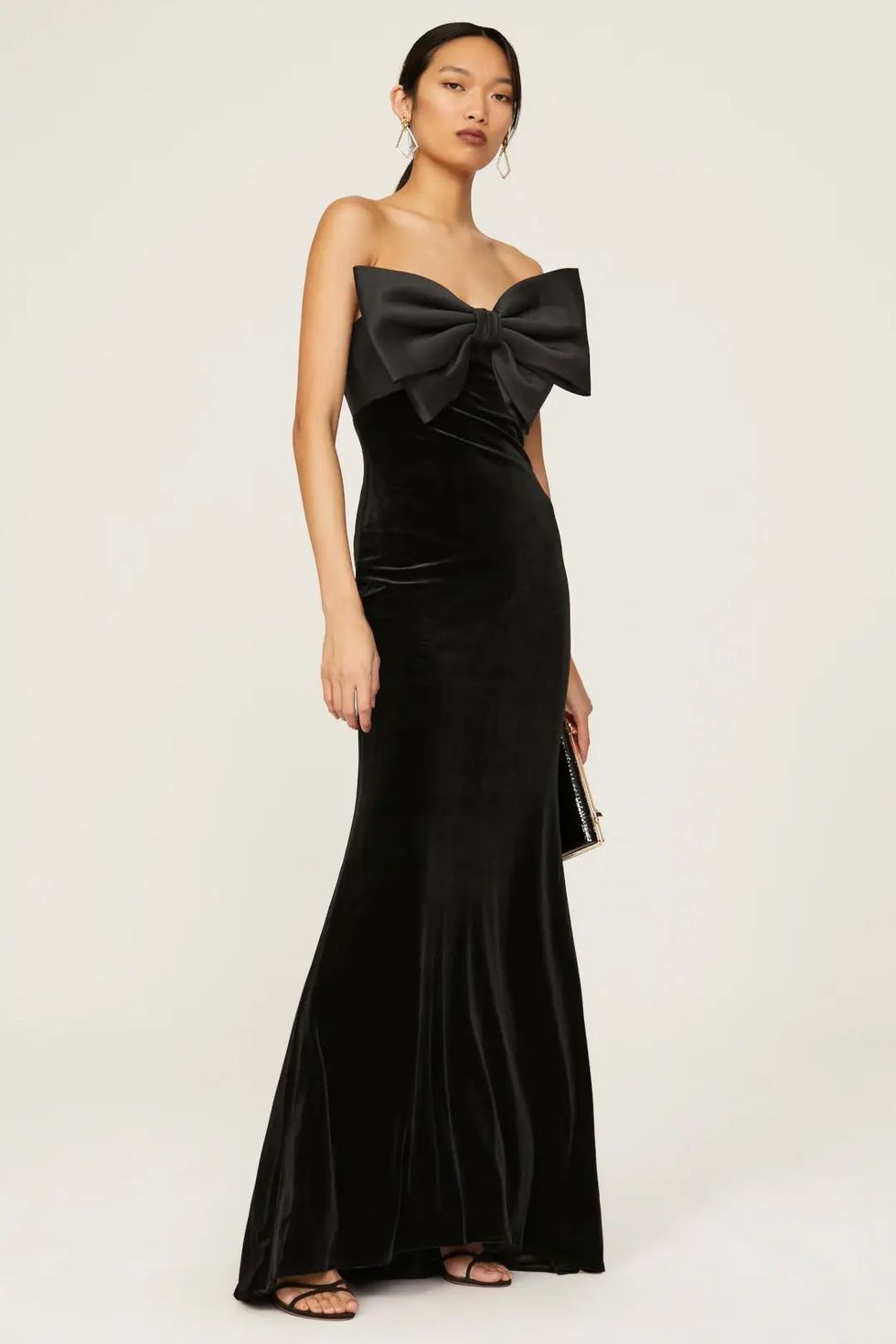 Strapless Bow Gown