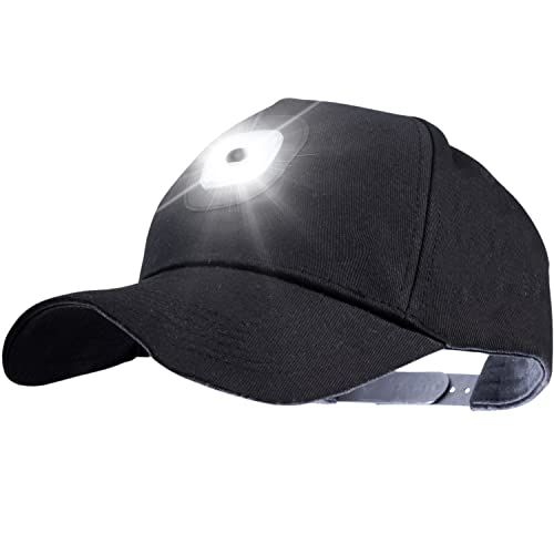 LED Headlight Baseball Cap