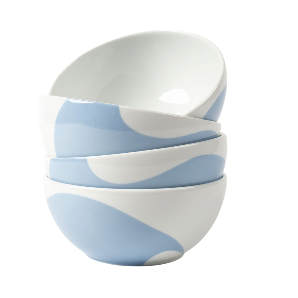 Set of 4 Porcelain Bowls
