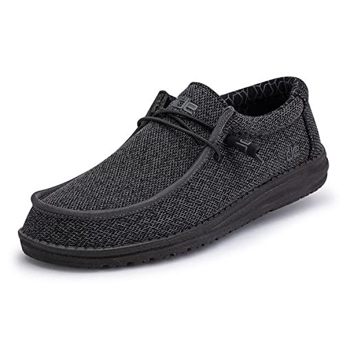 Men's Wally Sox Micro Total Black Loafer