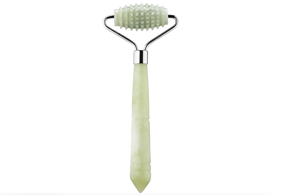 Massaging Jade Textured Facial Roller