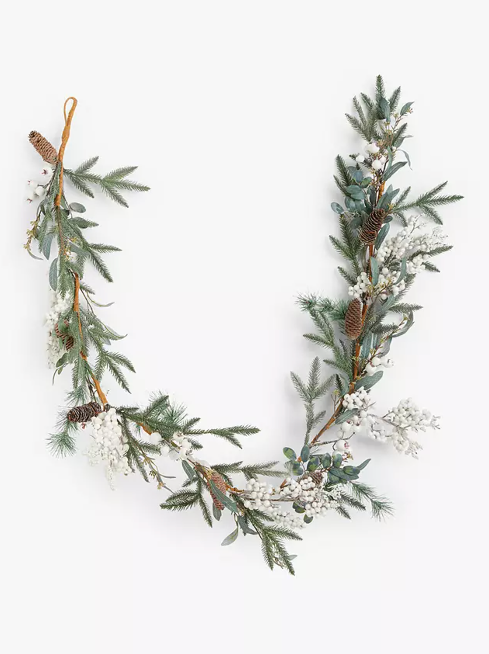 Winter Fayre Pine and Mistletoe Garland