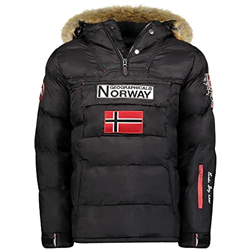 Geographical Norway Chaqueta de hombre BOKER NEGRO talla L