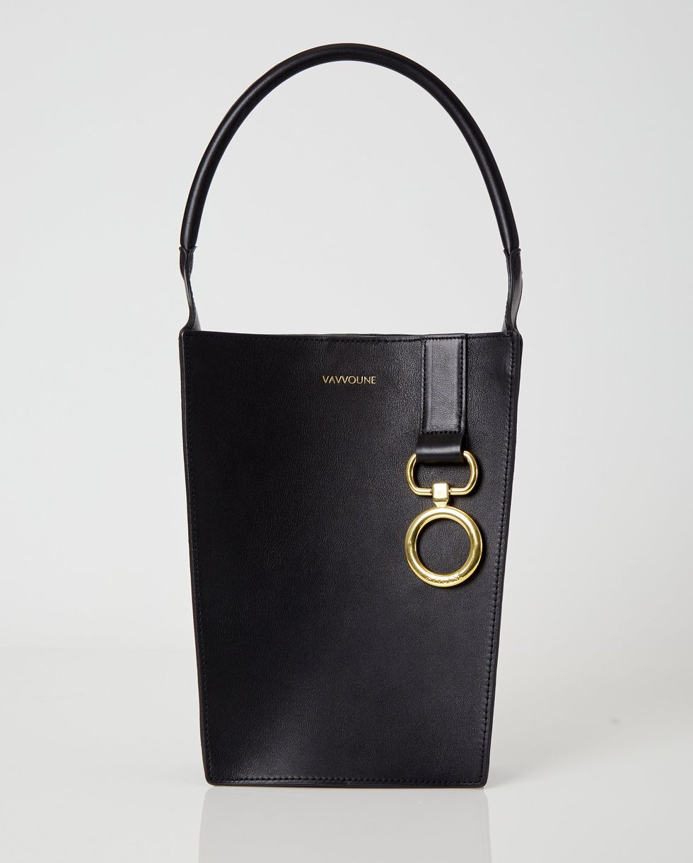 Vavvoune Mishe Leather Crossbody Bag
