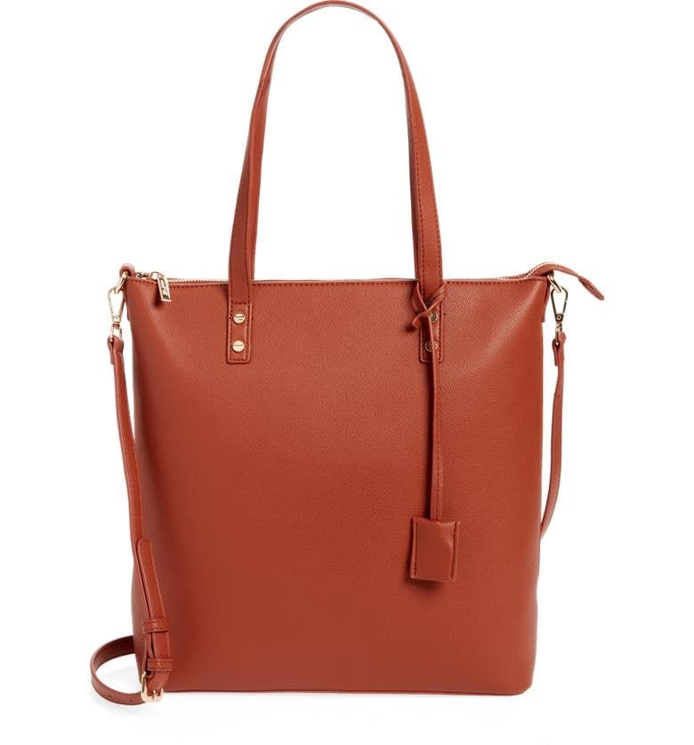 Mali + Lili Ashley Vegan Leather Everyday Tote