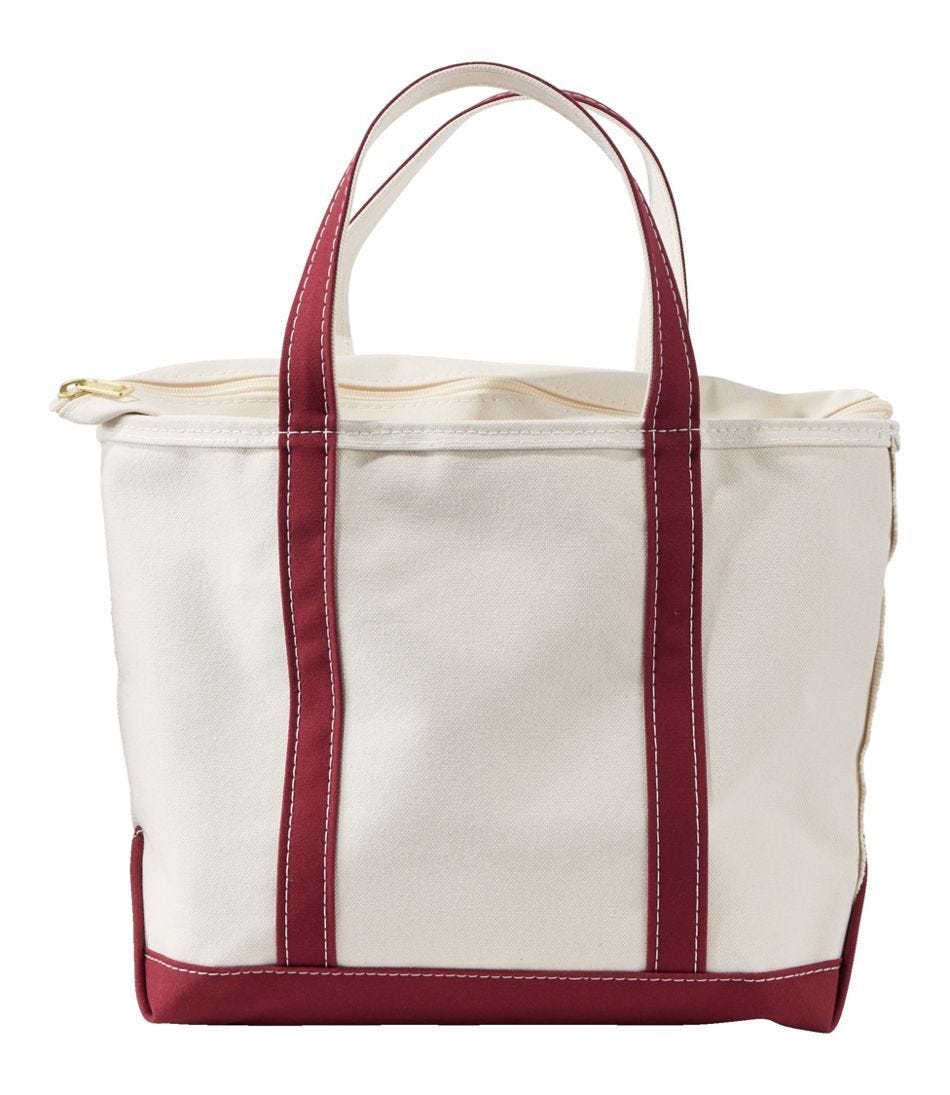 L.L. Bean Boat and Tote Zip-Top