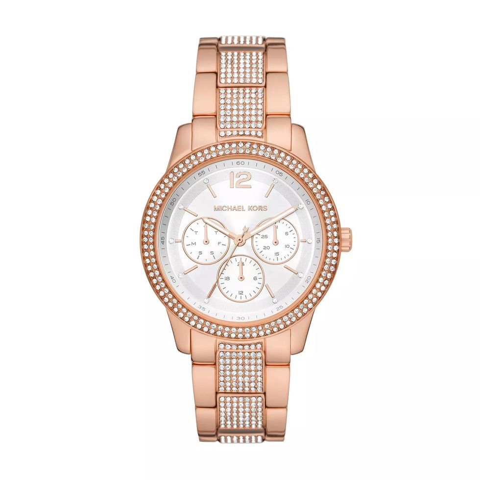Tibby Ladies' Rose Gold Plated Bracelet Watch