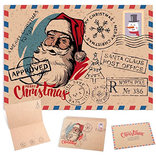 Tarjeta de Navidad formato sobre