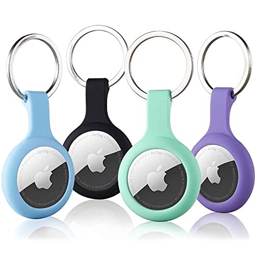 4 Pack Silicone Case for Airtags 