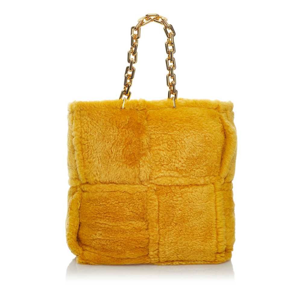 The Chain Fur Tote Bag