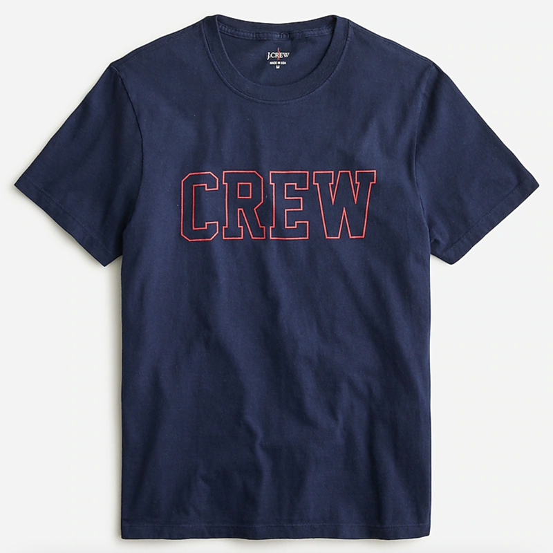 Made-in-the-USA Crew Graphic T-shirt