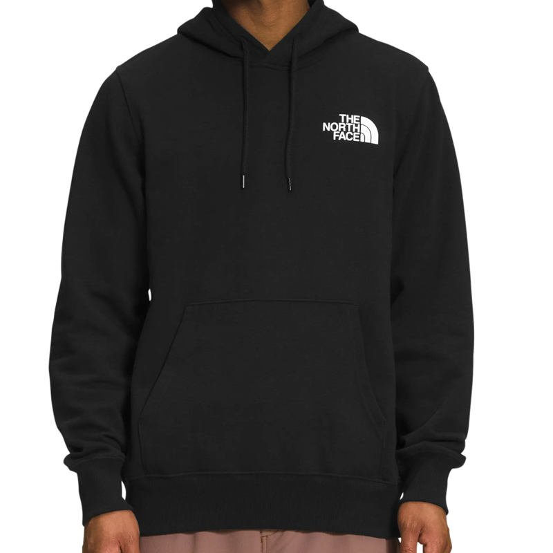 The North Face NSE Box Logo Graphic Hoodie in Yellowtail/Tnf Black at Nordstrom, Size Xxx-Large R