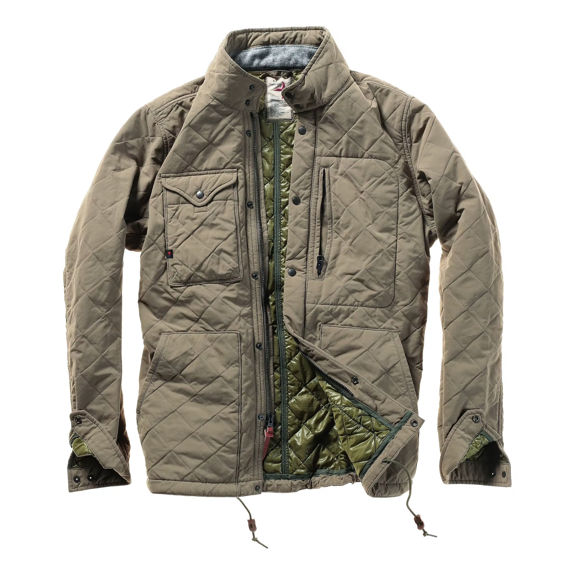 Quilted Tanker Jacket