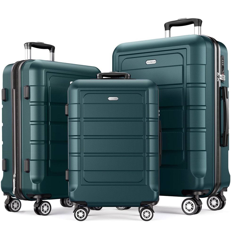Spinner Suitcases with TSA Lock, 3-Piece Set