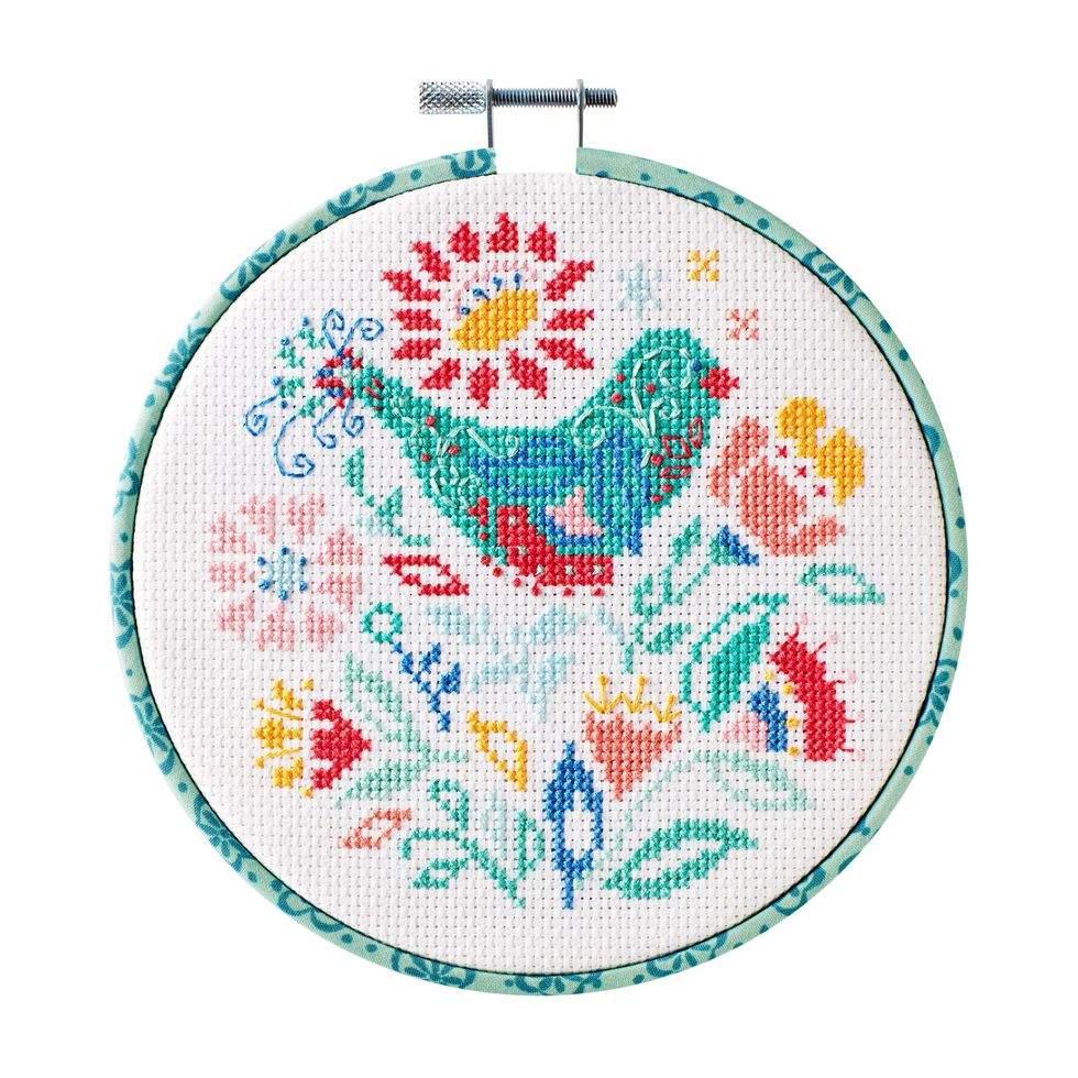 The Pioneer Woman Maize Bird Cross Stitch Kit