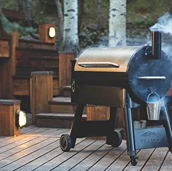 Pro Series 34 Electric Wood Pellet Grill and Smoker, Bronze