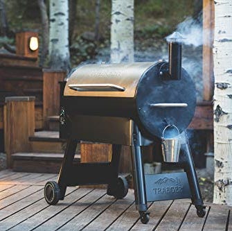 Pro Series 34 Electric Wood Pellet Grill and Smoker, Bronze