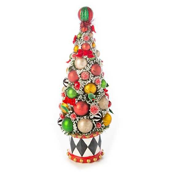 Jolly Holiday Bottle Brush Tree - Medium
