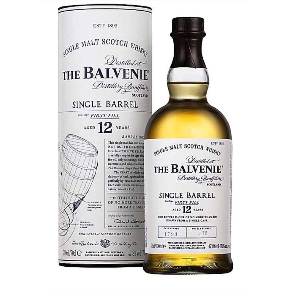 The Balvenie 12-Year-Old Single Barrel Scotch Whisky